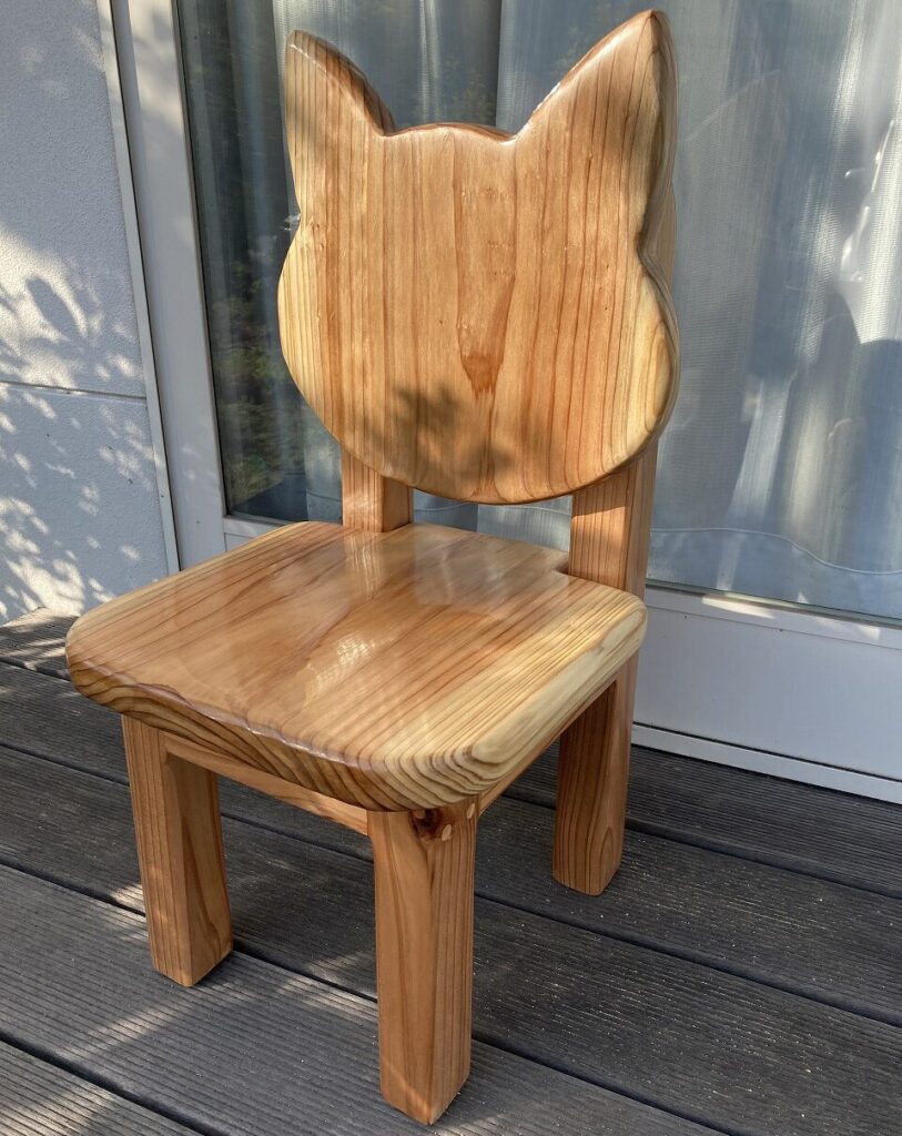 子供用家具DIY「ネコのいすを作ってみました」 | 誰でもかんたんＤＩＹ